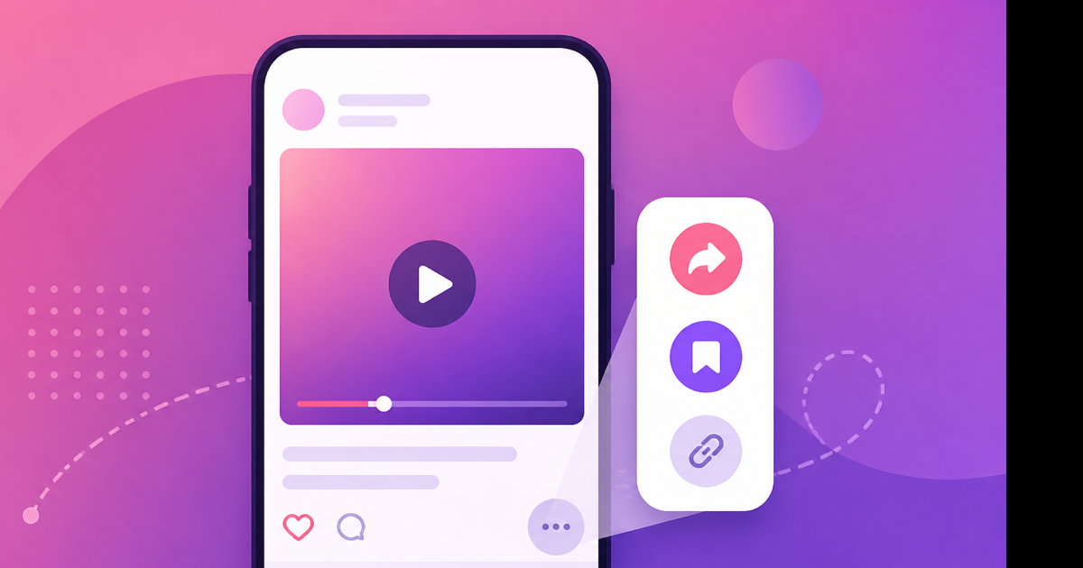 How to download a video from Instagram and transfer the MP4 file to a computer