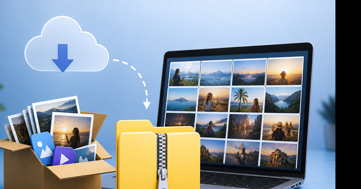 How to download all photos from Facebook using Download Your Information settings
