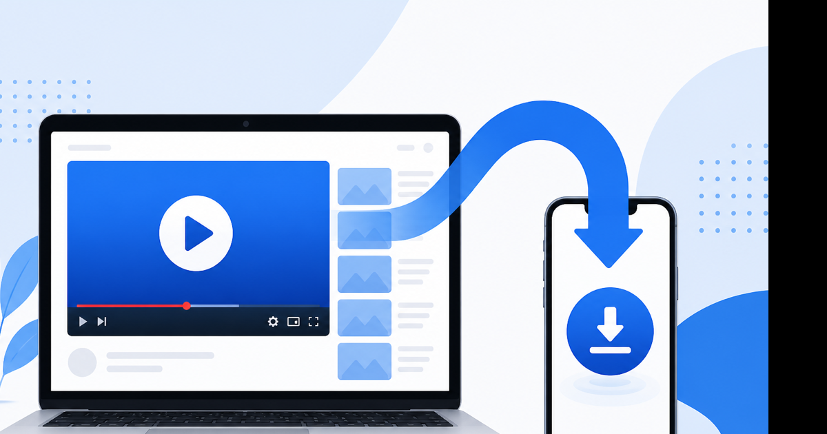 How to download clips from YouTube using a paste-URL converter on laptop