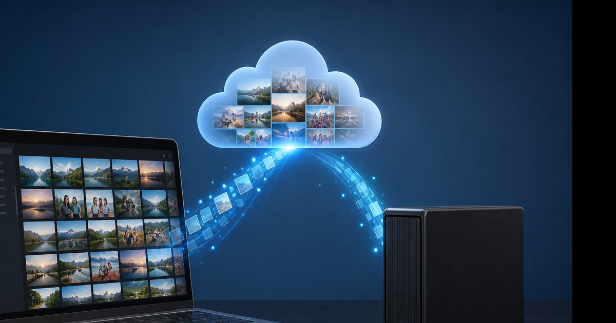 How to download Facebook all photos with Download Your Information backup screen