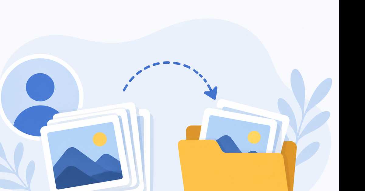 How to download pictures from Facebook album using browser save and account export