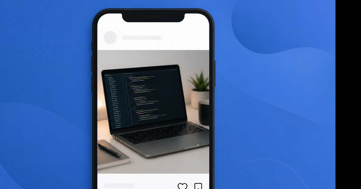 Saving a single Instagram photo to iPhone camera roll using the download button