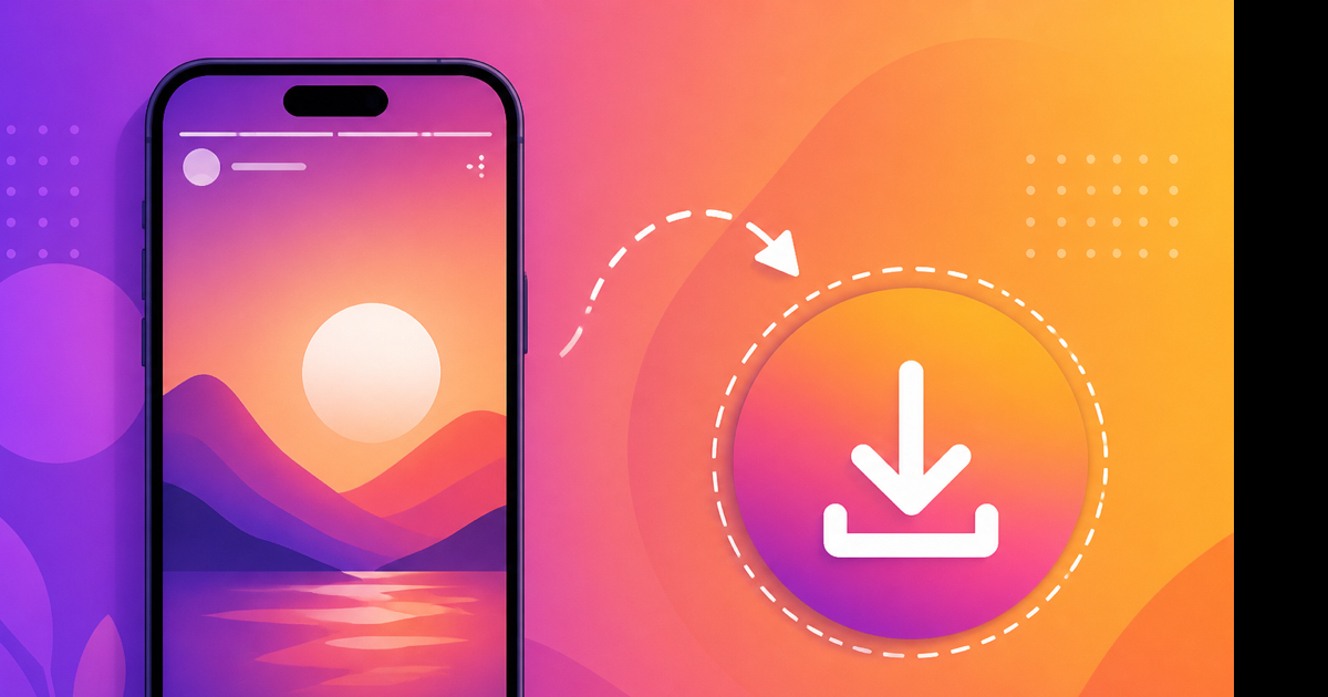 How to save the video from Instagram to camera roll on iPhone